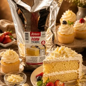אבקה להכנת עוגה/מאפינס וניל - 5 ק"ג